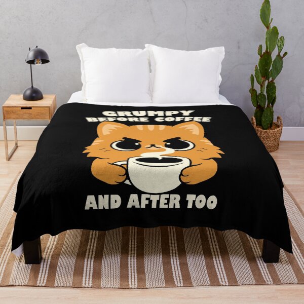 Item preview, Grumpy Before Coffee designed and sold by sachpica.