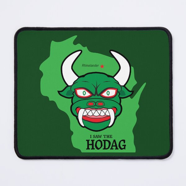 Item preview, I Saw the Hodag Wisconsin State Souvenir Patch designed and sold by BlueSkyTheory.