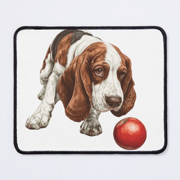 Item preview, An illustration of a basset hound dog designed and sold by JOTAMIKE.