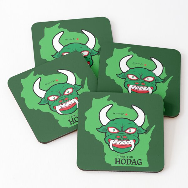Item preview, I Saw the Hodag Wisconsin State Souvenir Patch designed and sold by BlueSkyTheory.