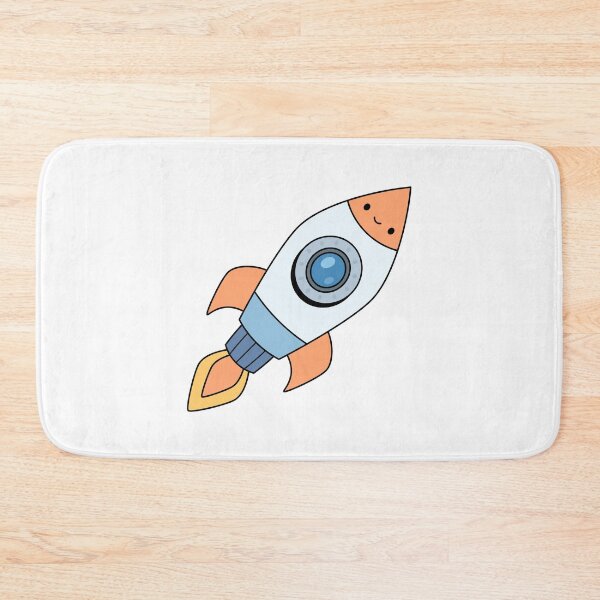 Item preview, Retro Rocketet designed and sold by SideQuestDoodles.