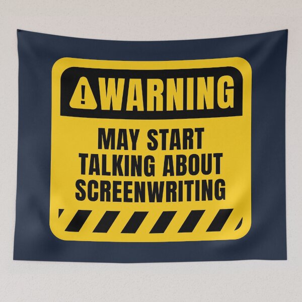 Item preview, May Start Talking About Screenwriting designed and sold by MaryAller.