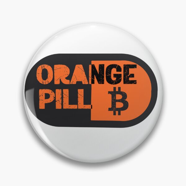 Item preview, Bitcoin Orange Pill designed and sold by ColoCryptonaut.