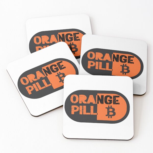 Item preview, Bitcoin Orange Pill designed and sold by ColoCryptonaut.