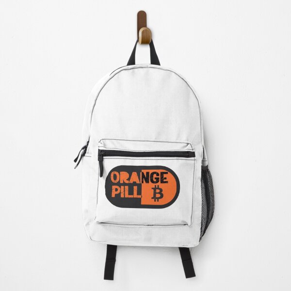 Item preview, Bitcoin Orange Pill designed and sold by ColoCryptonaut.