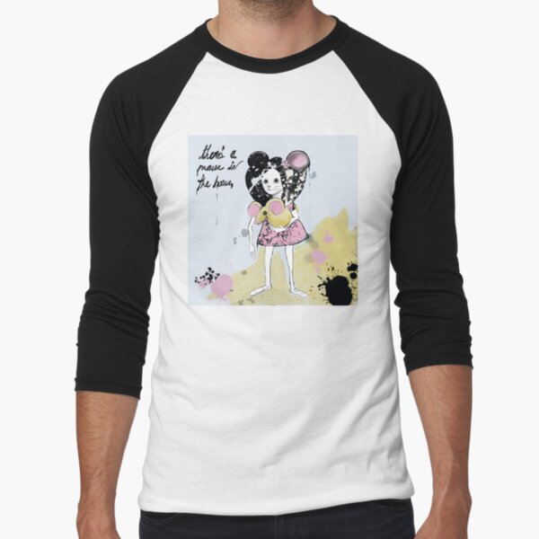 There’s a Mouse in the House Rat Gang Crew Illustration by iServalan Baseball ¾ Sleeve T-Shirt