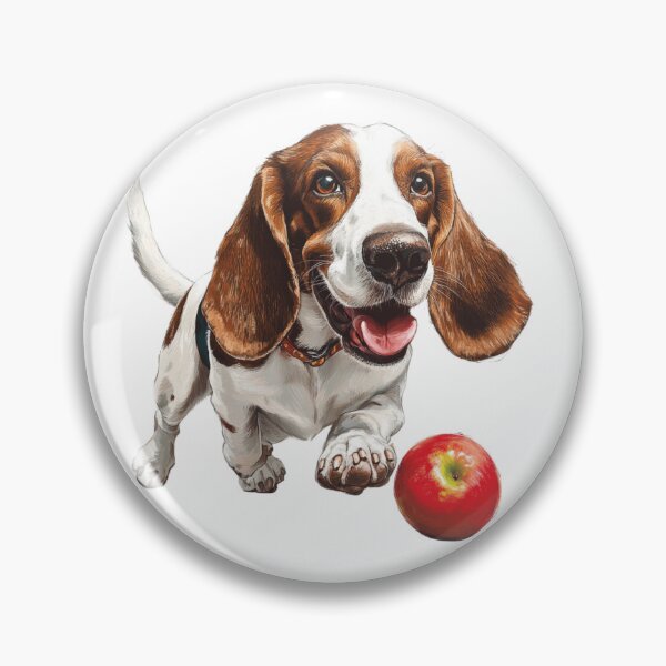 Item preview, An illustration of a basset hound dog designed and sold by JOTAMIKE.