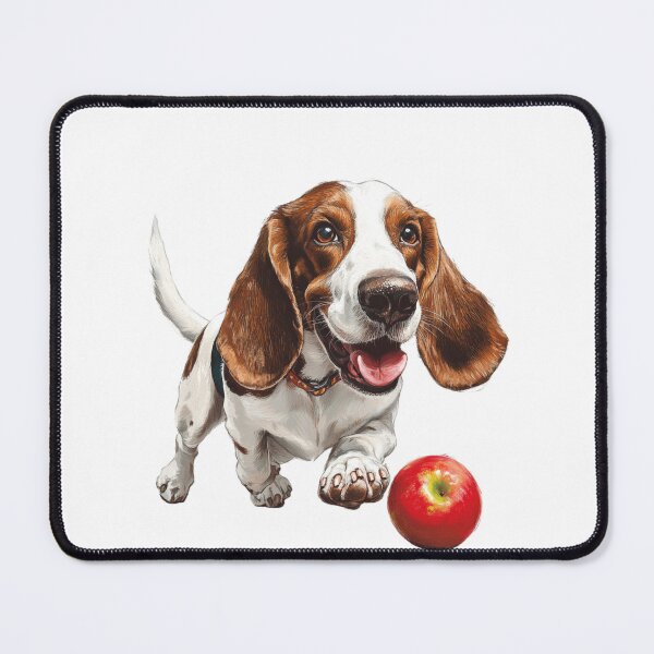 Item preview, An illustration of a basset hound dog designed and sold by JOTAMIKE.