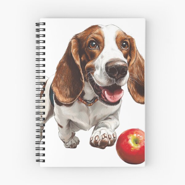 Item preview, An illustration of a basset hound dog designed and sold by JOTAMIKE.