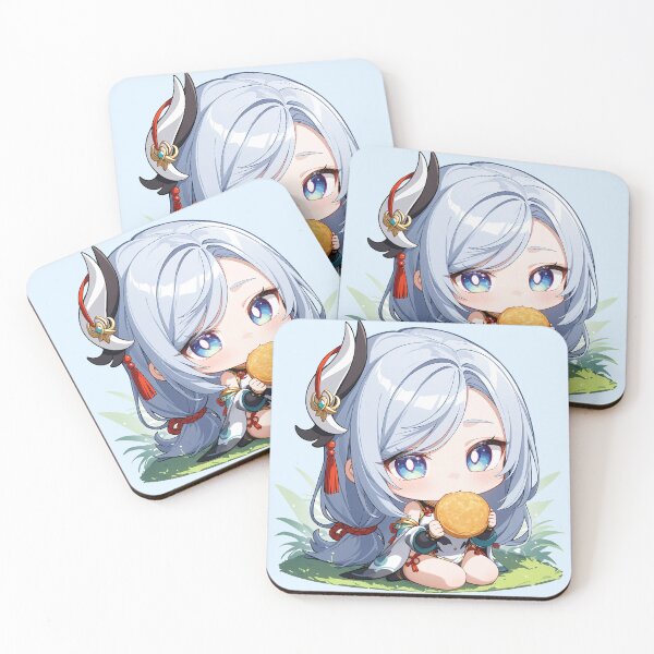 Item preview, Shenhe Sticker for Genshin Impact Fans designed and sold by YumeKurenai.