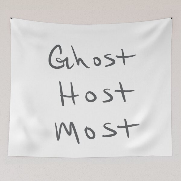 Item preview, Ghost Host Most designed and sold by abeink.