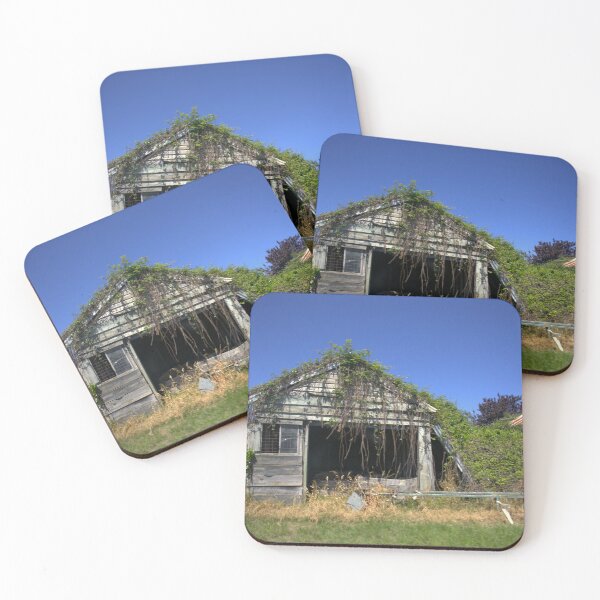 Item preview, Vine covered old shed designed and sold by aligata1970.