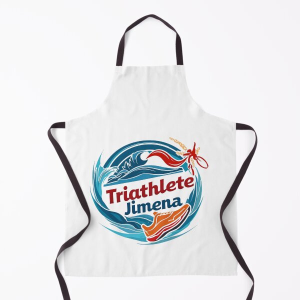 Item preview, Dynamic Triathlete Jimena - Swim, Bike, Run designed and sold by Triathlongram.