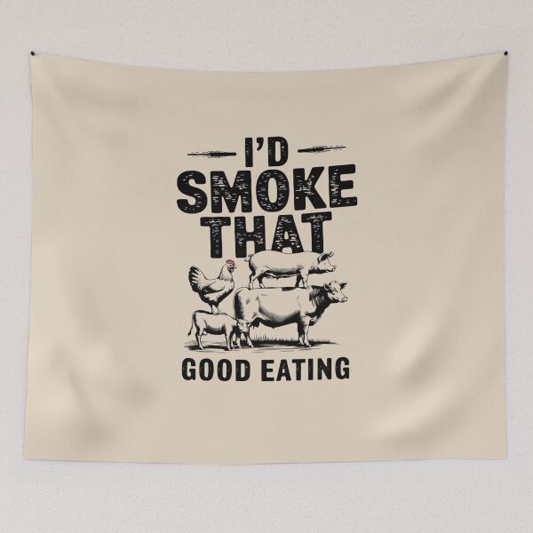 Item preview, Id Smoke That Cock and Pig Design designed and sold by Peter Stawicki.