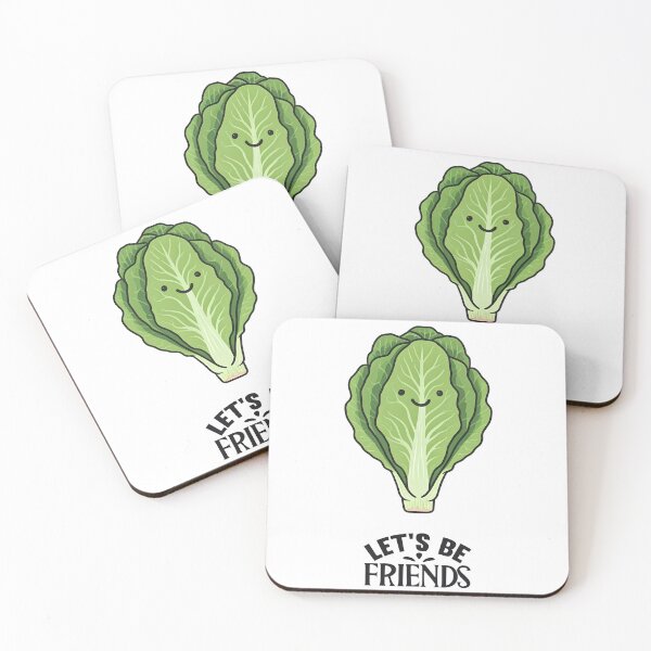 Item preview, Friendly Lettuce - Wholesome Humor Design designed and sold by NudnaGrafika.