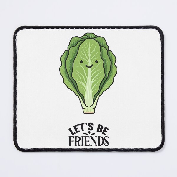 Item preview, Friendly Lettuce - Wholesome Humor Design designed and sold by NudnaGrafika.