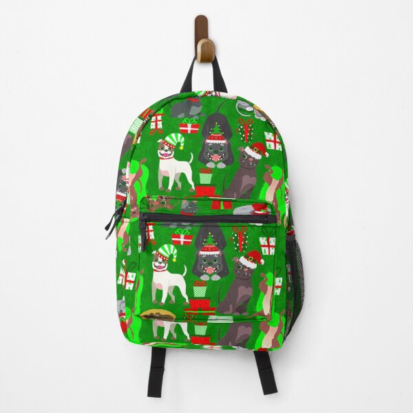 Item preview, christmas pitbull puppy santa dog designed and sold by Gossip Rag.