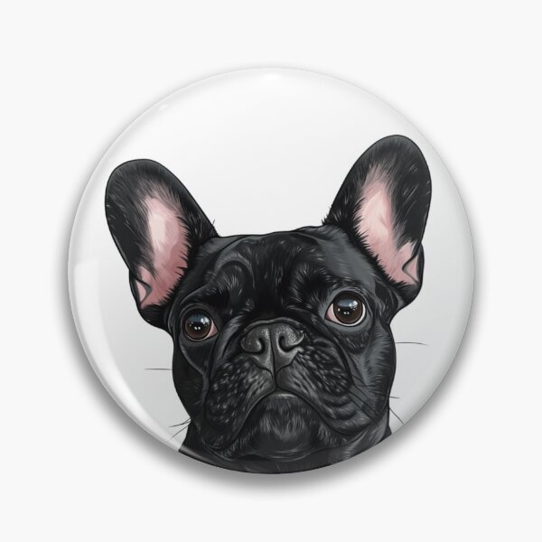 Item preview, An illustration of a BLACK French Bulldog designed and sold by JOTAMIKE.