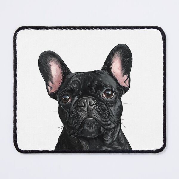 Item preview, An illustration of a BLACK French Bulldog designed and sold by JOTAMIKE.