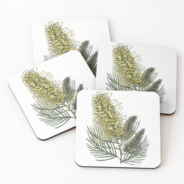 Item preview, Australian Native Flower Grevillea Illustration designed and sold by kat.olive.