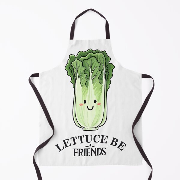 Item preview, Lettuce Be Friends - Whimsical Typography Design designed and sold by NudnaGrafika.