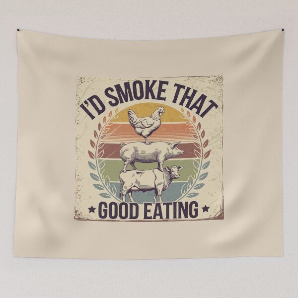 Item preview, Id Smoke That - Distressed Sign Design designed and sold by Peter Stawicki.