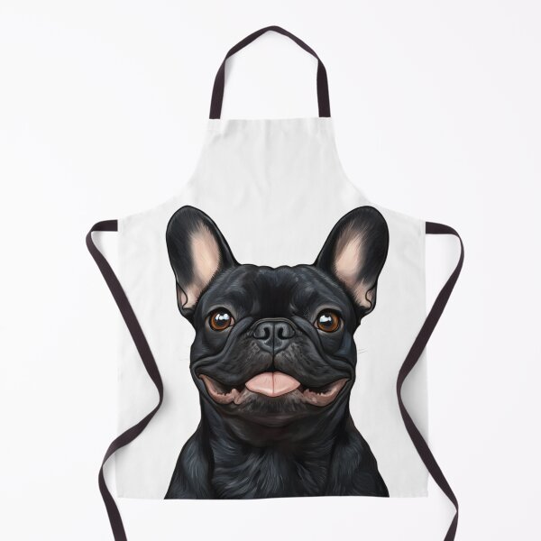 Item preview, An_illustration_of_a_BLACK_French_Bulldog designed and sold by JOTAMIKE.