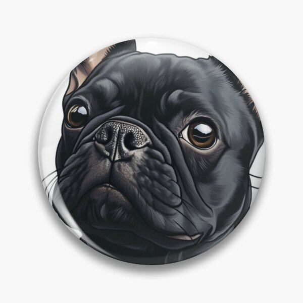 Item preview, An illustration of a BLACK French Bulldog designed and sold by JOTAMIKE.