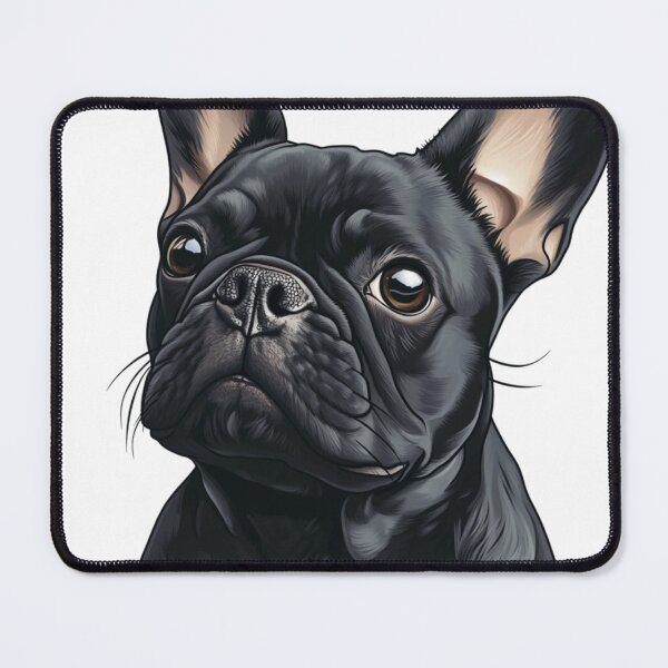 Item preview, An illustration of a BLACK French Bulldog designed and sold by JOTAMIKE.
