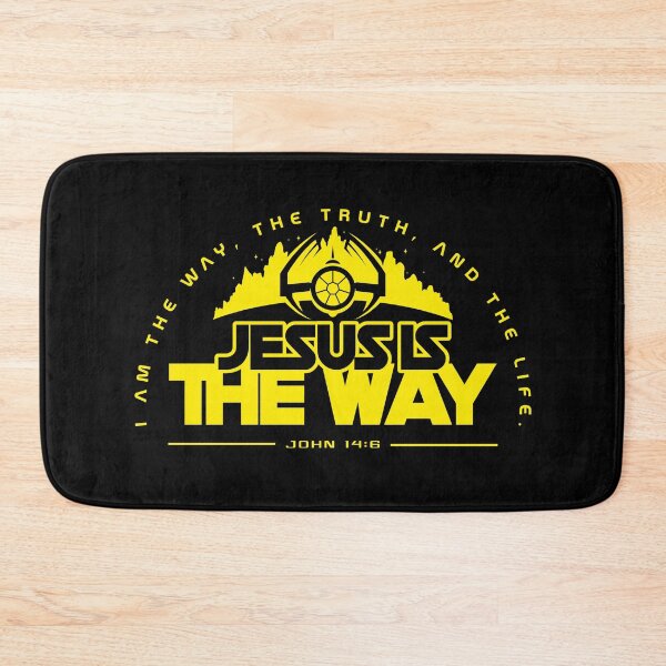 Item preview, "JESUS IS THE WAY" JOHN 14:6 fun  like product design for all ages.  designed and sold by KairosUnlimited.
