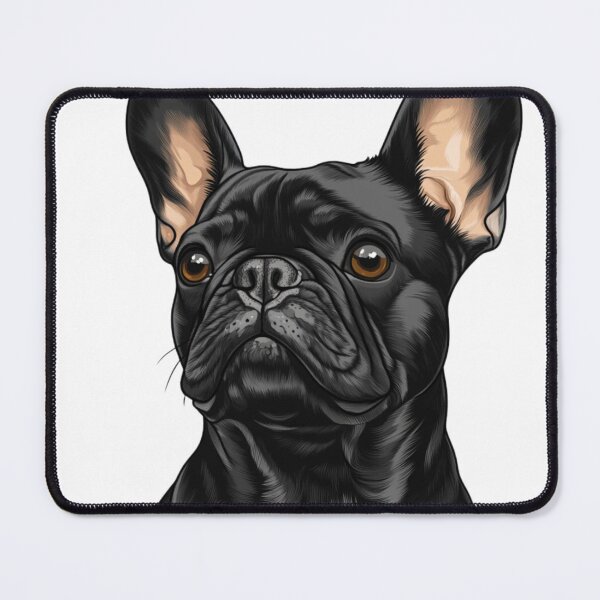 Item preview, An illustration of a BLACK French Bulldog designed and sold by JOTAMIKE.