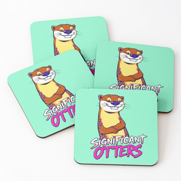 Item preview, Significant Otters Funny Animal Quote designed and sold by TheArtOfPat.