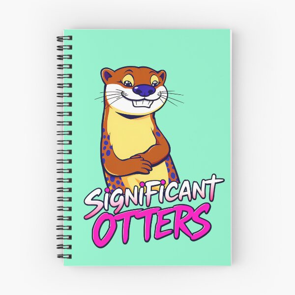 Item preview, Significant Otters Funny Animal Quote designed and sold by TheArtOfPat.
