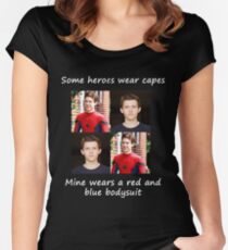 Tom Holland: a Hero Women's Fitted Scoop T-Shirt