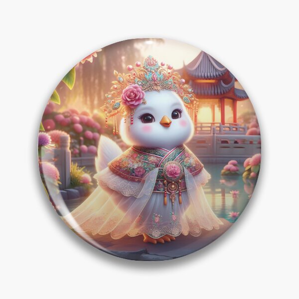 Item preview, 182 - ChickeM Chicken Chinese Royalty Empress Series: Chickie Princess designed and sold by ChickeM.