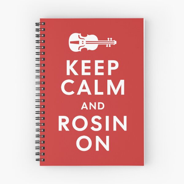 Item preview, Keep Calm and Rosin On for violin teacher, student, and player designed and sold by Elvin Dantes.