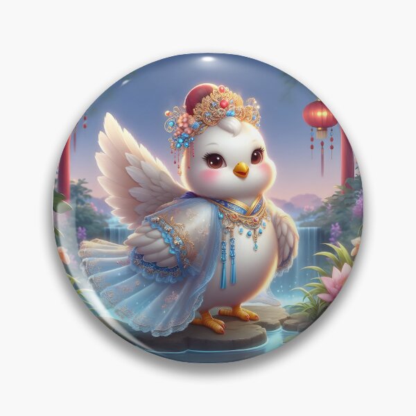 Item preview, 184 - ChickeM Chicken Chinese Royalty Empress Series: Chickie Princess designed and sold by ChickeM.