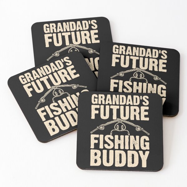 Item preview, Grandad's Future Fishing Buddy  - Vintage Sunset Fishing  designed and sold by Smix Pixels.
