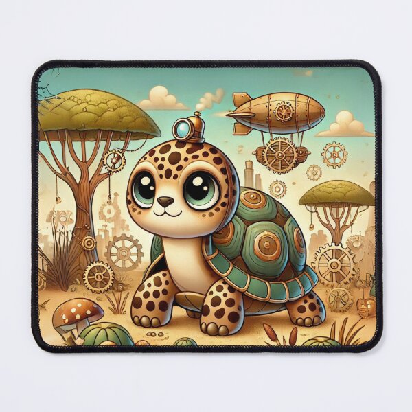 Item preview, Steampunk Leopard Tortoise designed and sold by Sillytoe.