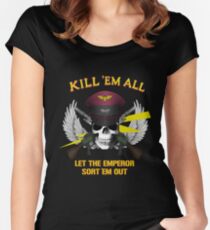 kill them all commisar Women's Fitted Scoop T-Shirt