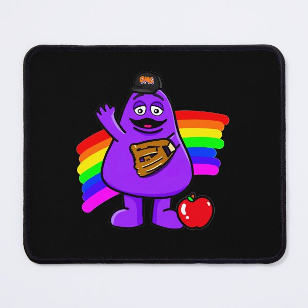Item preview, Rainbow Baseball Grimace designed and sold by garzadeacon.