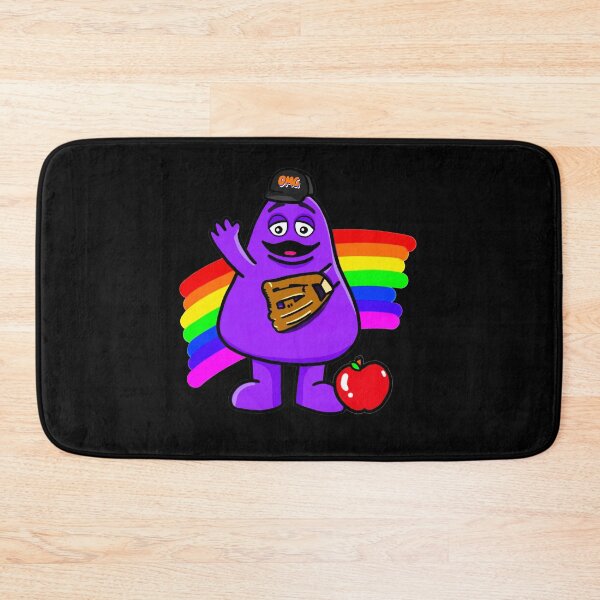 Item preview, Rainbow Baseball Grimace designed and sold by garzadeacon.