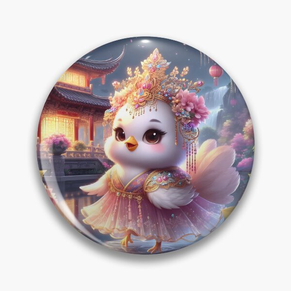 Item preview, 190 - ChickeM Chicken Chinese Royalty Empress Series: Chickie Princess designed and sold by ChickeM.