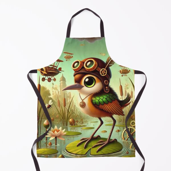 Item preview, Steampunk Lesser Jacana designed and sold by Sillytoe.
