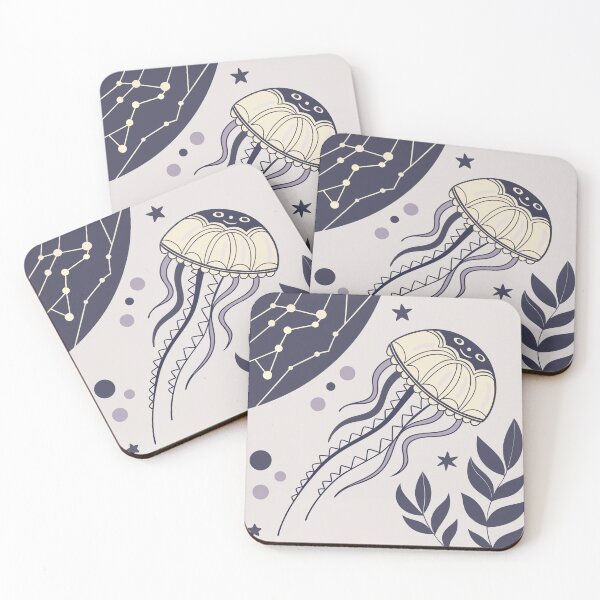 Item preview, Mesmerizing Jellyfish – Vibrant Marine Art designed and sold by manu-flor.