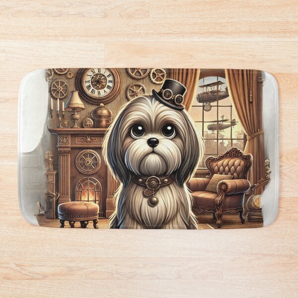 Item preview, Steampunk Lhasa Apso designed and sold by Sillytoe.