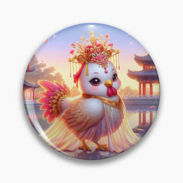 Item preview, 195 - ChickeM Chicken Chinese Royalty Empress Series: Chickie Princess designed and sold by ChickeM.