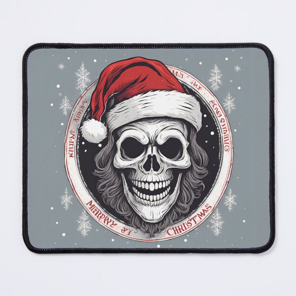 Item preview, Santa Skeleton, Santa, Skull, Santa Skull, Christmas Time, Christmas, xmas, designed and sold by GOLDENGARDENART.