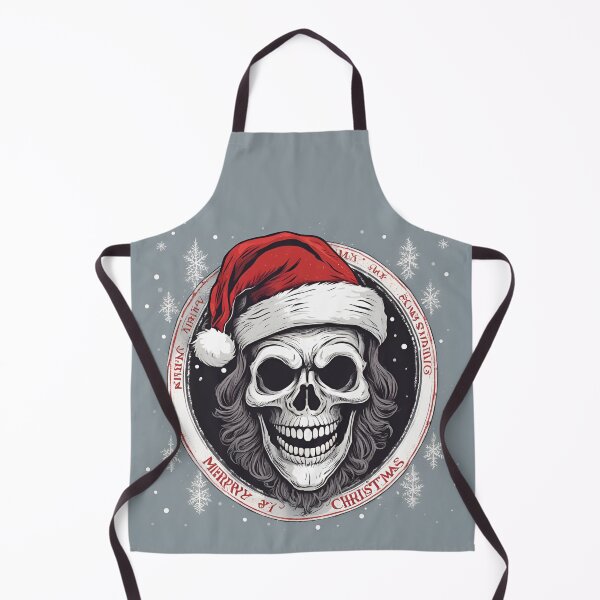 Item preview, Santa Skeleton, Santa, Skull, Santa Skull, Christmas Time, Christmas, xmas, designed and sold by GOLDENGARDENART.
