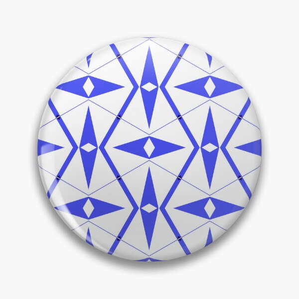 Item preview, Abstract Blue Diamond and Star Shapes designed and sold by Genie-0750.